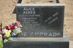 ANDRADE Alice Alves, de -1998