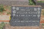 MATHER William 1888-1962