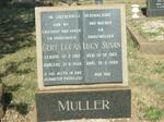 MULLER Gert Lucas 1912-1966 & Lucy Susan 1913-1988