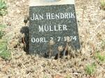 MULLER Jan Hendrik -1974