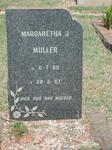 MULLER Margaretha J. 1889-1967