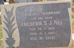 NEL Frederik S.J. 1922-1967