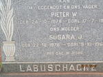 LABUSCHAGNE Pieter W. 1878-1958 Susara J. 1878-1964