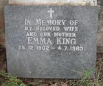 KING Emma 1902-1963