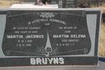 BRUYNS Martin Jacobus 1918-1980 & Martha Helena VORSTER 1917-