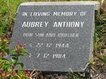 ANTHONY Aubrey 1944-1984