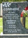 CONRADIE Frederick Hendrik 1947-2004