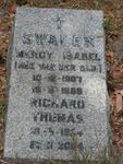SWALES Richard Thomas 1904-2004 & Mercy Isabel VAN DER BIJL 1907-1989