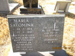 ? Maria Salomina 1919-1995