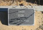 KOK Baba 1960-1960