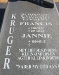 KRUGER Jannie 1934- & Francis 1940-2011