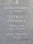 ? Petrus Stefanus 1933-1975