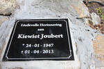 JOUBERT Kiewiet 1947-2013