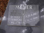 MEYER Reinier Coenraad Willem 1921-1989