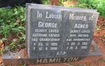 HAMILTON George 1909-1988 & Agnes 1915-1990