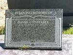 CONSTABLE David 1936-2003