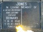 JONES Bernard 1948-1987
