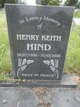 HIND Henry Keith 1930-2009