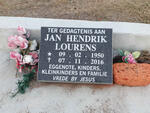 LOURENS Jan Hendrik 1950-2016