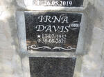 DAVIS Irna 1952-2021