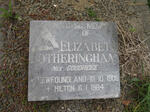 FOTHERINGHAM Elizabeth nee GOODRIDGE 1908-1984