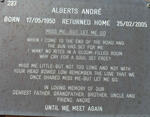 ALBERTS Andre 1950-2005