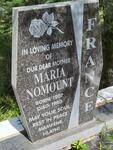 FRANCE Maria Nomount 1907-1980