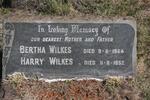 WILKES Harry -1952 & Bertha -1964