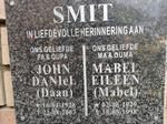 SMIT John Daniel 1928-2007 & Mabel Eileen 1929-1998