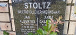 STOLTZ Jan Albertus 1941-2021 & Anna Charlotta ?