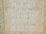 CILLIERS Martha Maria nee HUGO 1867-1949