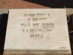 SURMON Millie May 1891-1959