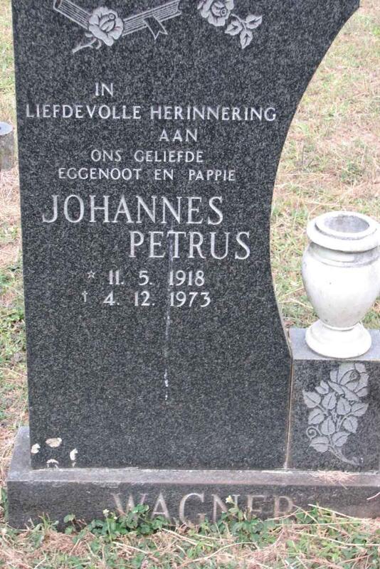 WAGNER Johannes Petrus 1918-1973
