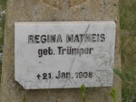 MATHEIS Regina nee TRÜMPER -1908