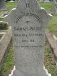 WAKE Sarah -1928