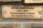 EVANS Peter John 1942-2003