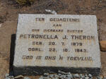 THERON Petronella J. 1879-1943