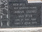 WYK Johan Georg, van 1866-1949