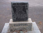 KLOPPERS Elmien 1957-1957