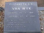 WYK Elizabeth S.E., van 1881-1980