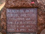 HERTZOG Wilhelmina Jacoba nee NEETHLING 1863-1942 