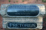 PRETORIUS Susanna Jozina nee GREYLING 1878-1976