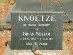 KNOETZE Brian William 1948-1971