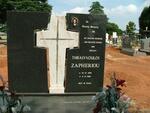 ZAPHERIOU Thrasyvoulos 1925-1999