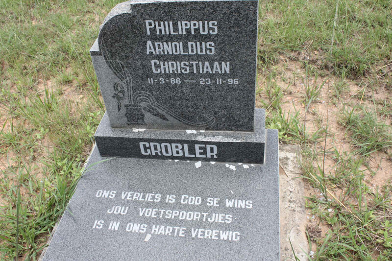 GROBLER Philippus Arnoldus Christiaan 1986-1996