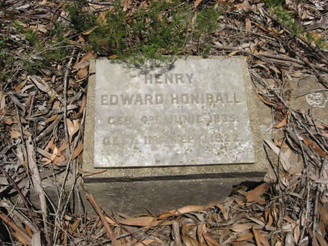 HONIBALL Henry Edward 1835-1922