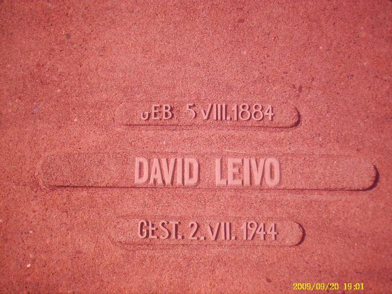 LEIVO David 1884-1944