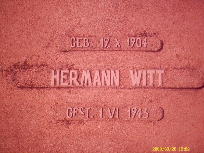WITT Hermann 1904-1943