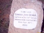 DEWAR Edward John -1900