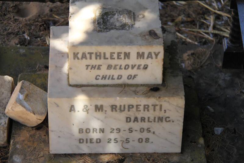 RUPERTI Kathleen May 1905-1908
